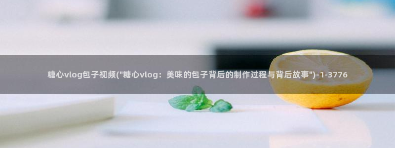 糖心vlog在线播出