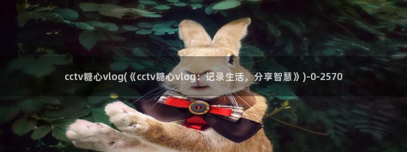 成人糖心vlog是什么:cctv糖心vl